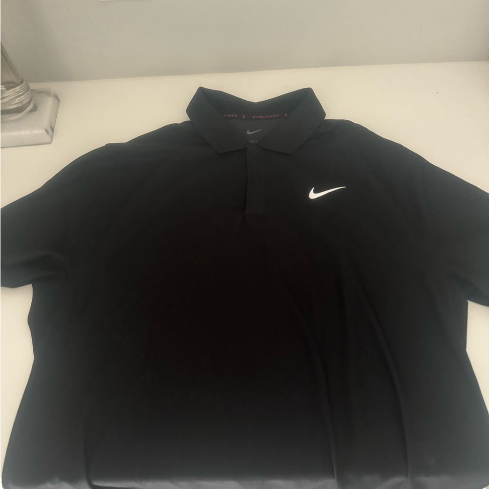 Black Nike TW polo